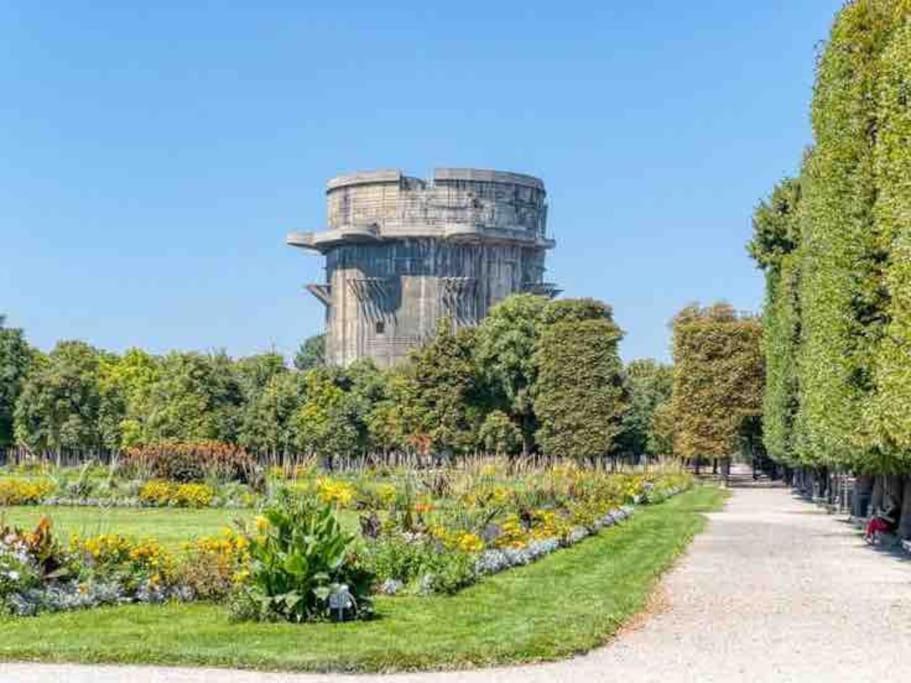 Smart Apt Mit Balkon Am Augarten Park Naehe Zentrum Viena Exterior foto